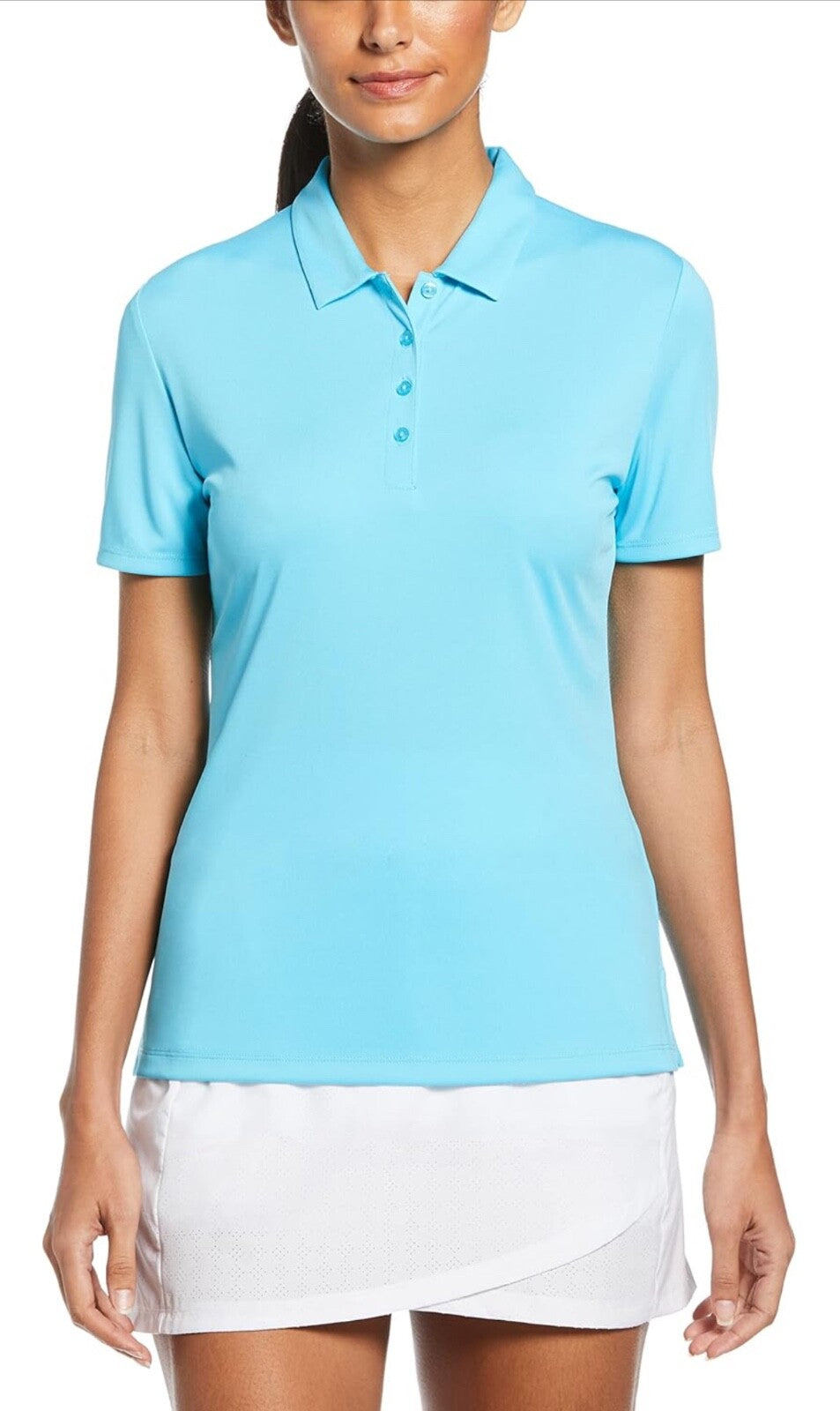 $78 Callaway Women’s- Tournament Polo Shirt - Blue- Small-New Tags