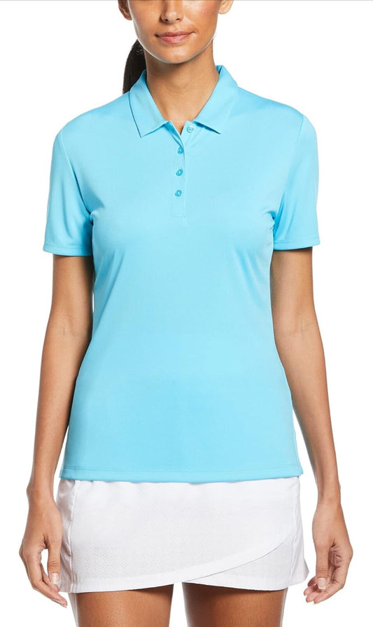 $78 Callaway Women’s- Tournament Polo Shirt - Blue- Small-New Tags