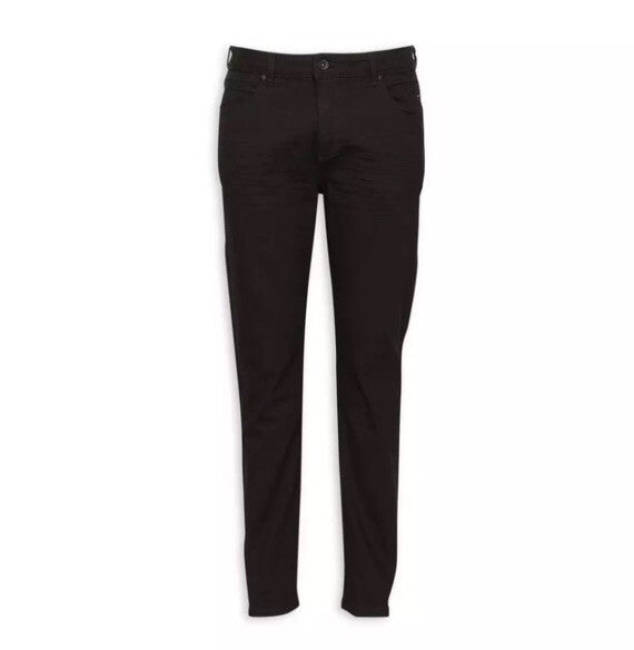 $99 Daniel Hechter Straight Fit Chino 5 Pocket Pants Jeans-Black- 32W 30L-New