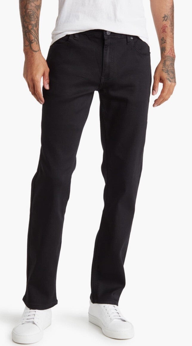 Ezekiel Men’s Tinker Five Pocket Straight Leg Pants Denim Jeans- Black- 29Wx32L