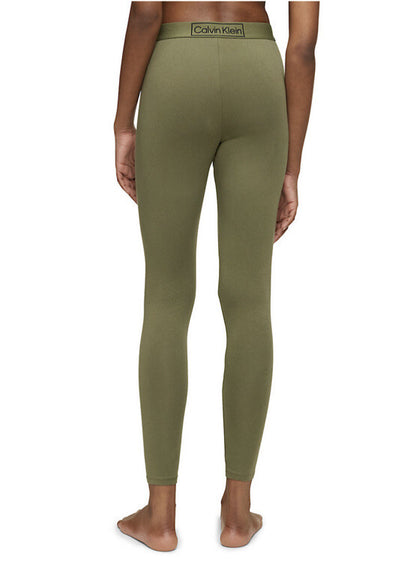 Calvin Klein Reimagined Heritage Lounge Leggings QS6834-Napa Green - Large- New