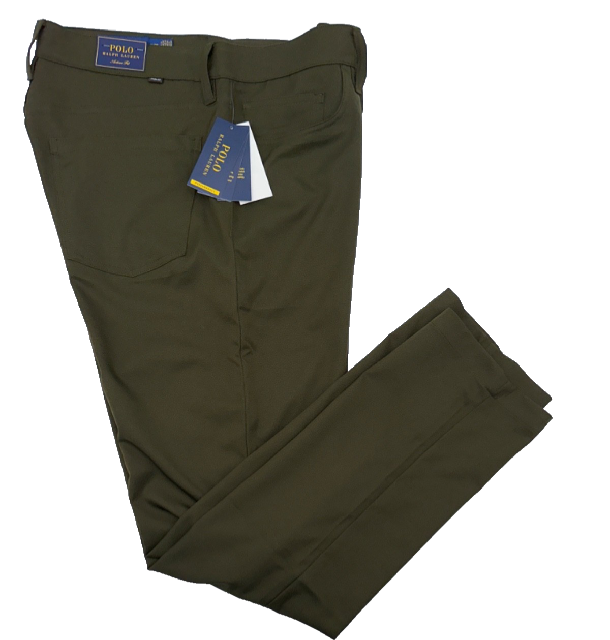 $148 Polo Ralph Lauren Men’s Active Fit Performance Pants - Green - 34W x 32L