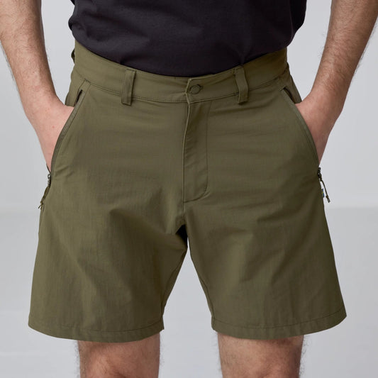 $100 FjallRaven Men’s High Coast Pack Shorts-Laurel Green -Size 29” (EU 44)-New