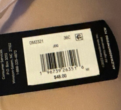 Maidenform Women’s Barely There Underwire T-Shirt Bra DM2321 - Blush- 36C
