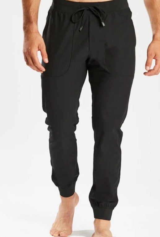 $90 Cory Vines Men's Joggers With Pockets - Black - Medium - New With Tags