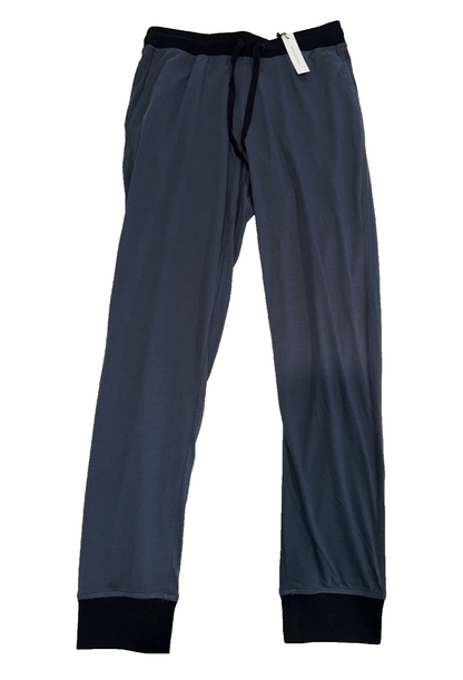 $75 Daniel Buchler Men's Lounge Leggings - Grey/Black - Small - New With Tags