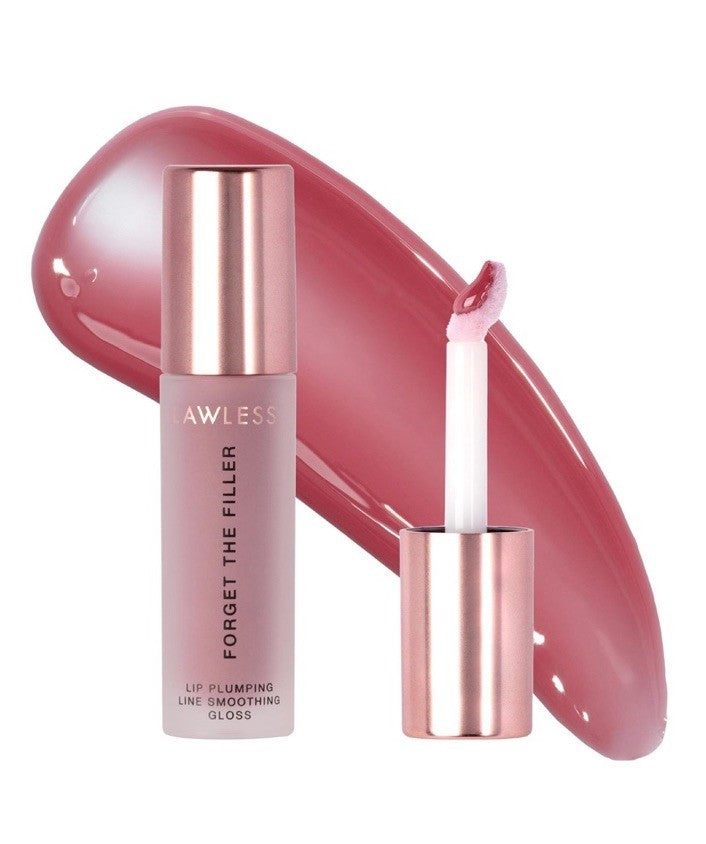 Lawless Forget The Filler Lip-Plumping Line-Smoothing Gloss –Strawberry Popsicle