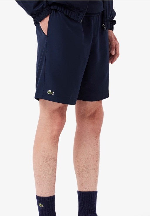 $70 Lacoste Men’s Lightweight Lined GH353T Tennis Shorts- Navy Blue- Small-  NEW