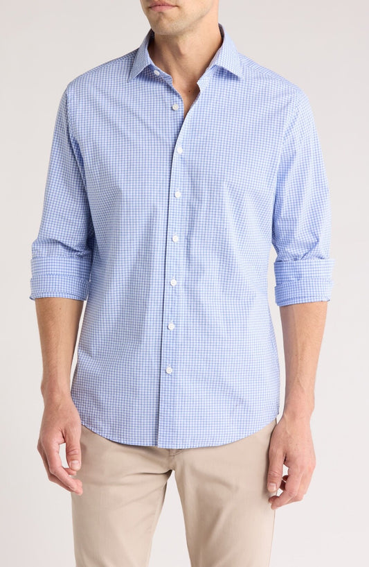$125 Rodd & Gunn Men's Sports Fit Slope Hill Button Up Shirt-Small -New With Tag