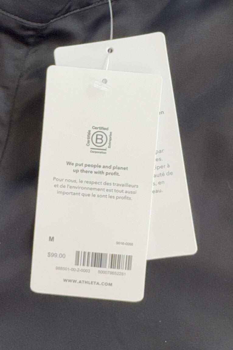 $99 Athleta Pantalon Calm Cool Lounge Pants -Black- Medium NWT