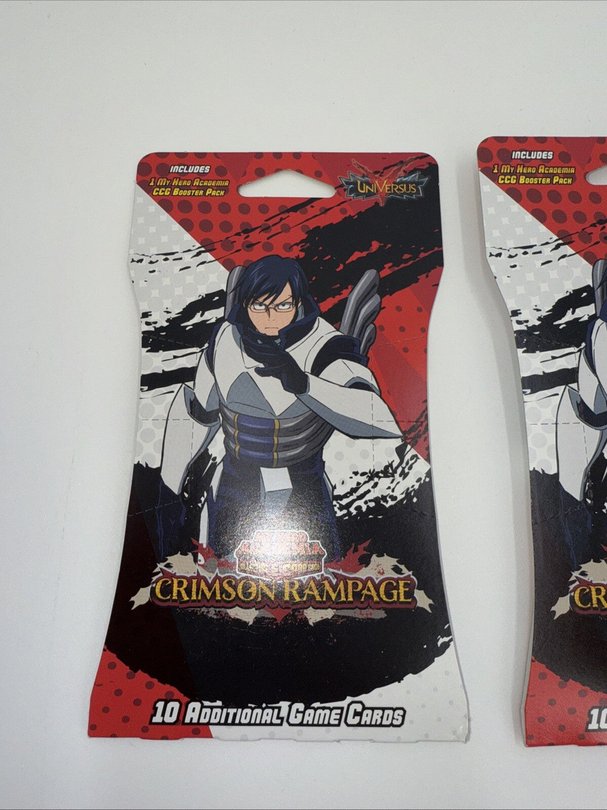 My Hero Academia CCG - Booster Pack - Set 2 Crimson Rampage - LOT OF 3