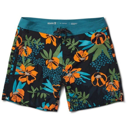 $89 Roark Men’s Boatman 2.0 Boardshorts 17" Shorts- Black Multi- Size: 38W-NEW
