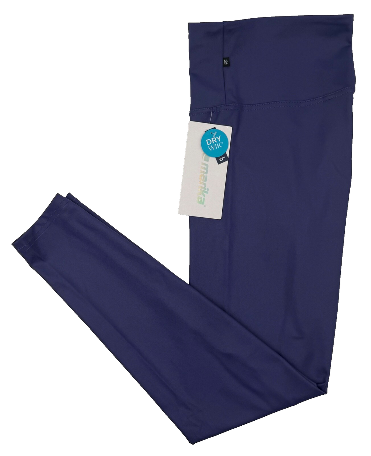 $60 Marika Women's-Jade High Rise Leggings-Navy Blue(Purple)-Large-New with Tag