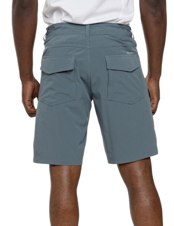 $90 Eddie Bauer Mr Guide Throwline 10" Shorts Lightweight-Graphite-Size: 32W-New