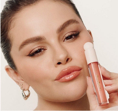 Rare Beauty Positive Light Luminizing Lip Gloss “Beam” Peachy Coral New 0.11 oz