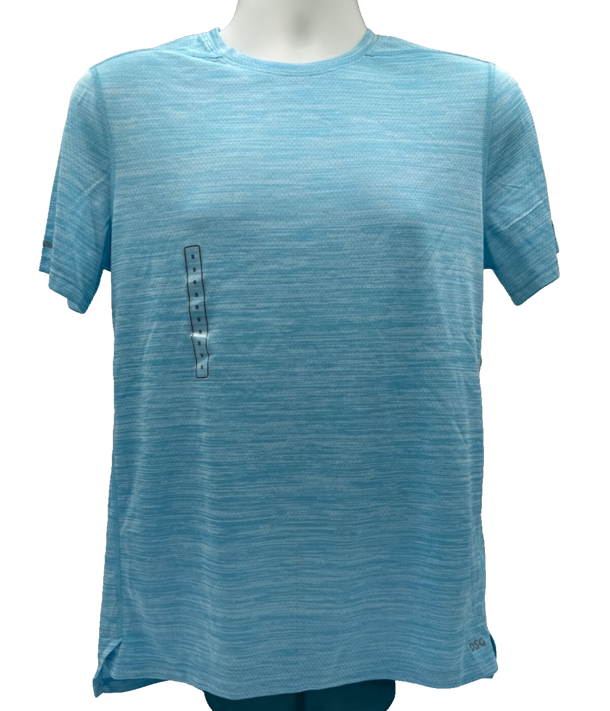 DSG Men’s SS Run Tee Shirt - Arctic Blast Blue - Small - New With Tags