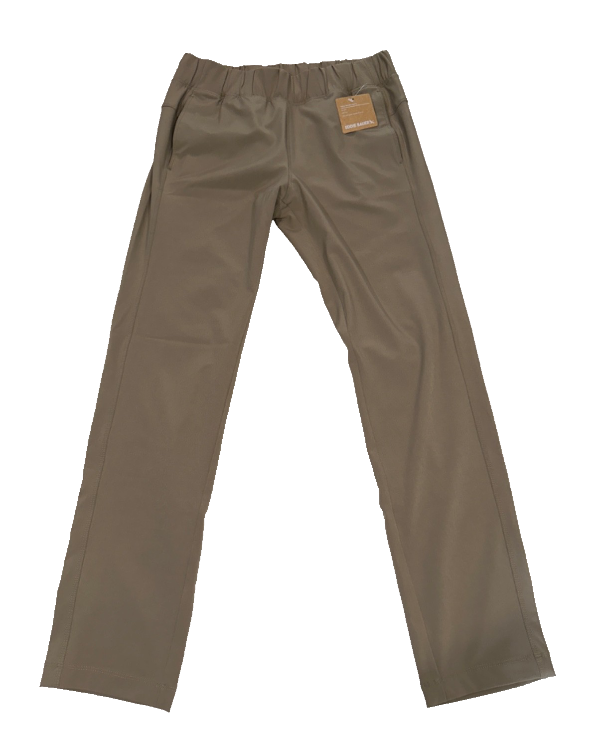 $85 Eddie Bauer Women's Trail Hiking Pants - Mushroom-Size 14 (37W)-New With Tag