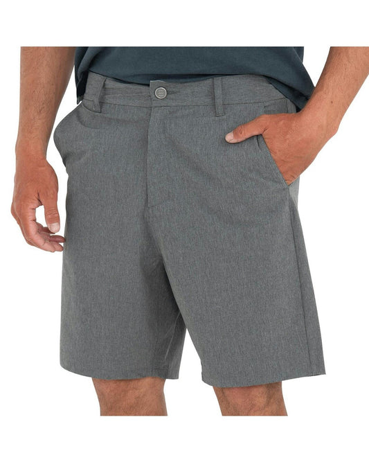 $70 Free Fly Men’s Hyrbid Short ll 7” - Heather Graphite- Size 36 -New With Tag