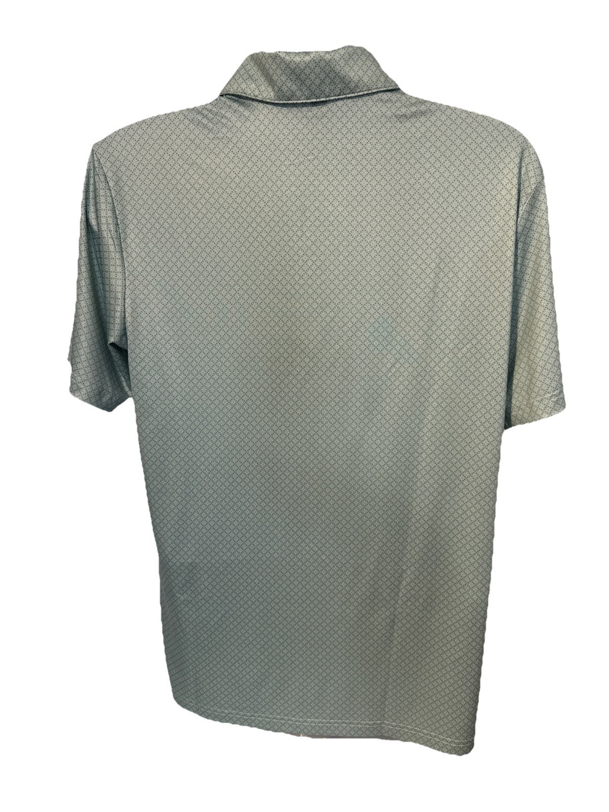 $65 Adidas Men’s Dot Print Golf Polo Shirt UPF 50- Hazy Green - Small -New