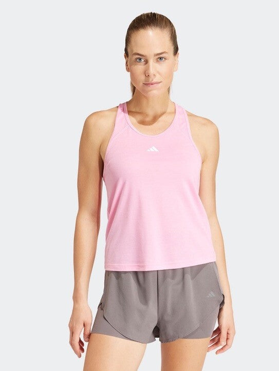 Adidas Women’s Train Essentials Racerback Tank Top - Bliss Pink- Medium - NWT