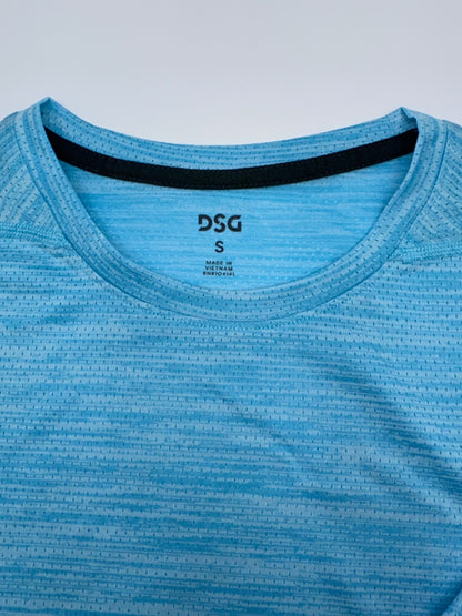 DSG Men’s SS Run Tee Shirt - Arctic Blast Blue - Small - New With Tags