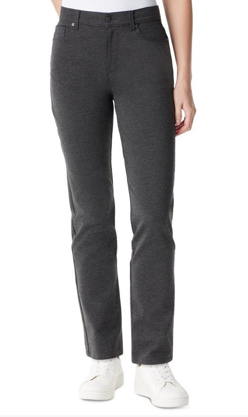 Gloria Vanderbilt Women's Amanda Ponte Jean-Heather Grey- Size 6