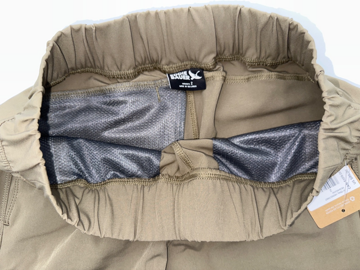 $85 Eddie Bauer Women's Trail Hiking Pants - Mushroom-Size 2 (30W)-New With Tag
