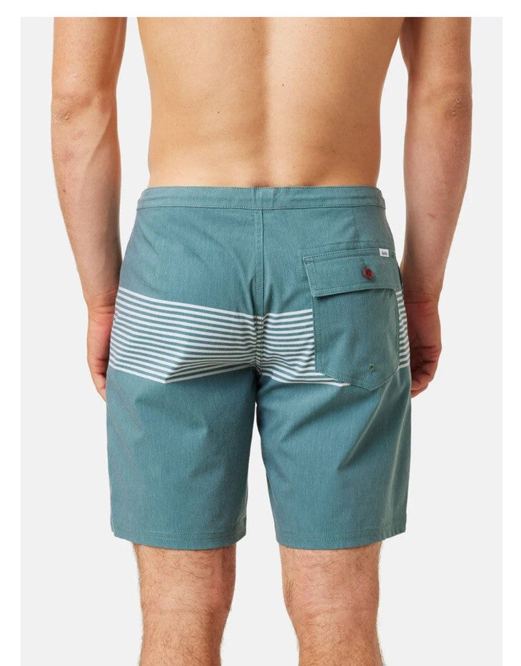 $65 Katin Men’s Hybrid Roam Trunk Shorts -Green Dark Teal-Size: 36" W - NEW