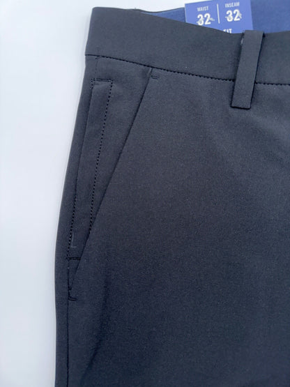 $90 NAUTICA Men’s Slim Fit Pants - True Black - 32W x 32L - New with tag