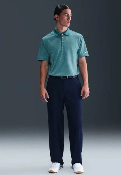 $90 Nike Men’s Dri-FIT Stripped Polo Golf Shirt- Green- Medium- New With Tag