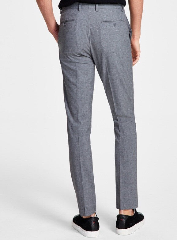 Calvin Klein Men’s Skinny Fit Jayden Dress Pants- Medium Grey -29Wx30L - New
