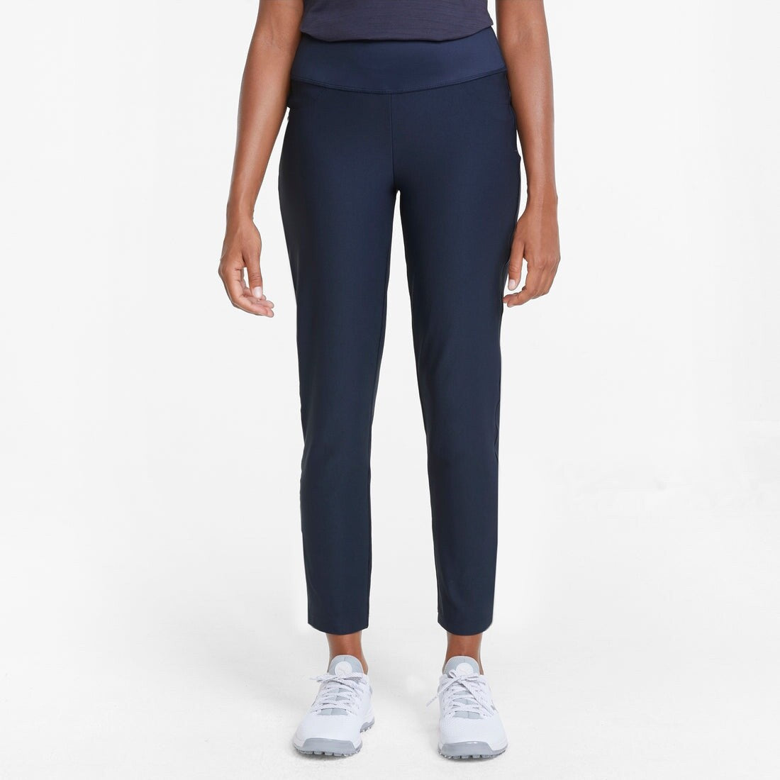 $80 Puma Women’s PWRSHAPE Golf Pants - Navy Blazer - Medium - New With Tags