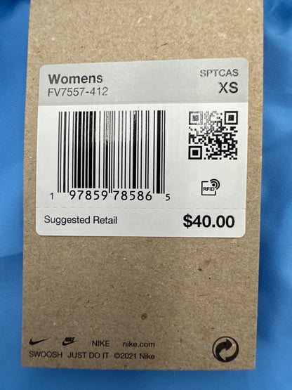 $40 Nike Women's Shorts 4.5”  - FV755412 - Blue - XSmall - New With Tag