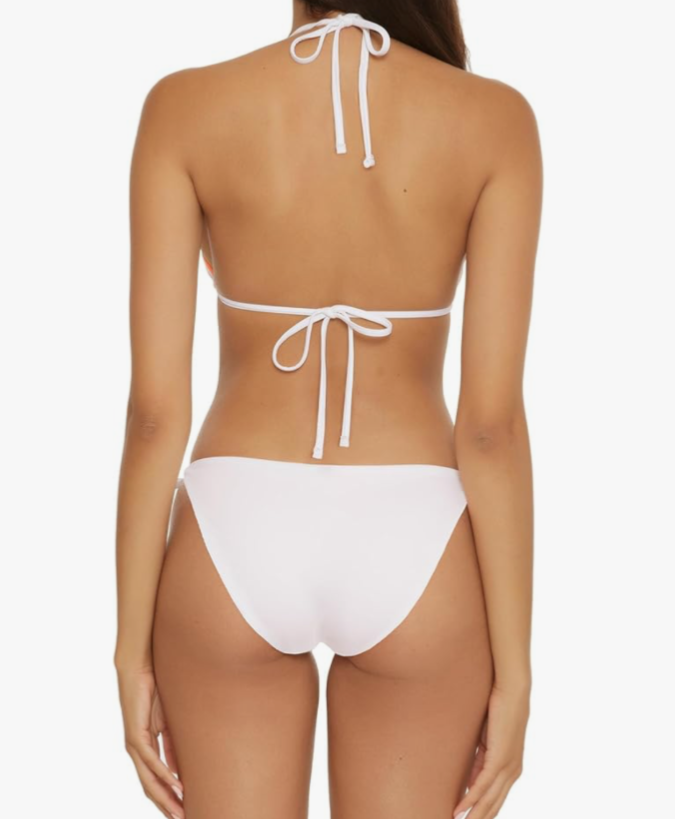$128 Lucky Brand Women’s 2pc Reversible Swim Suit - Cyan - Medium -New With Tag