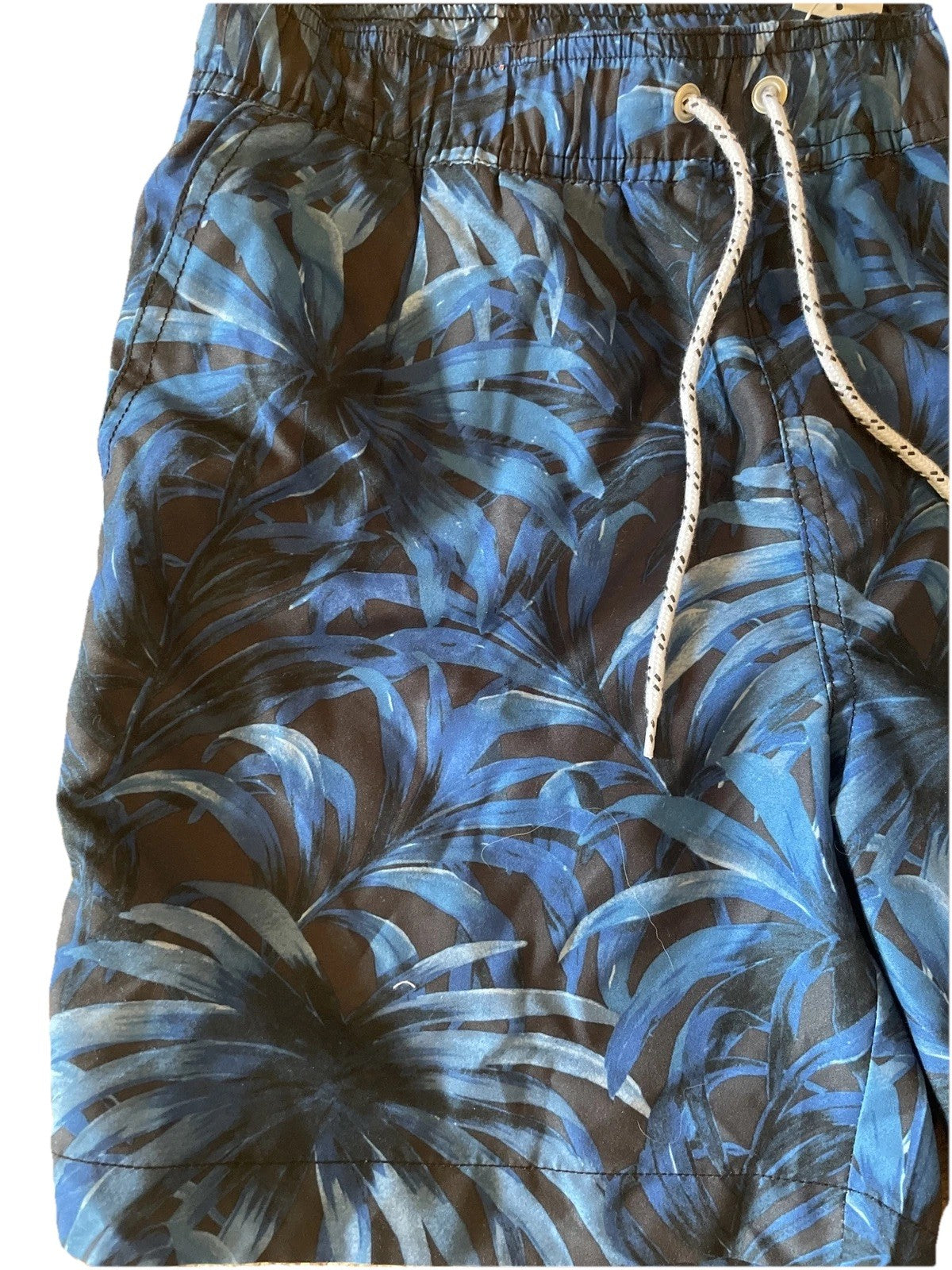 Janie And Jack Men’s Swim Trunk - Blue Multi- Size:Small- NWT Retail $68