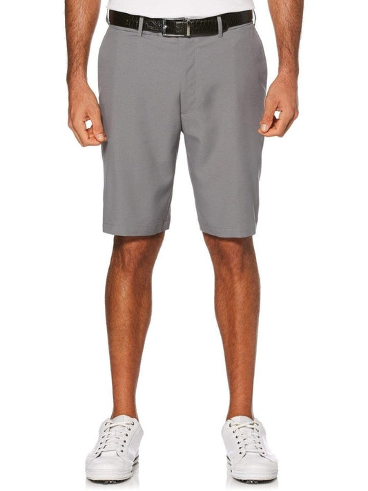 $65 PGA TOUR Men's Flat Front Expandable Waistband Golf Short- Quiet Shade - 34W
