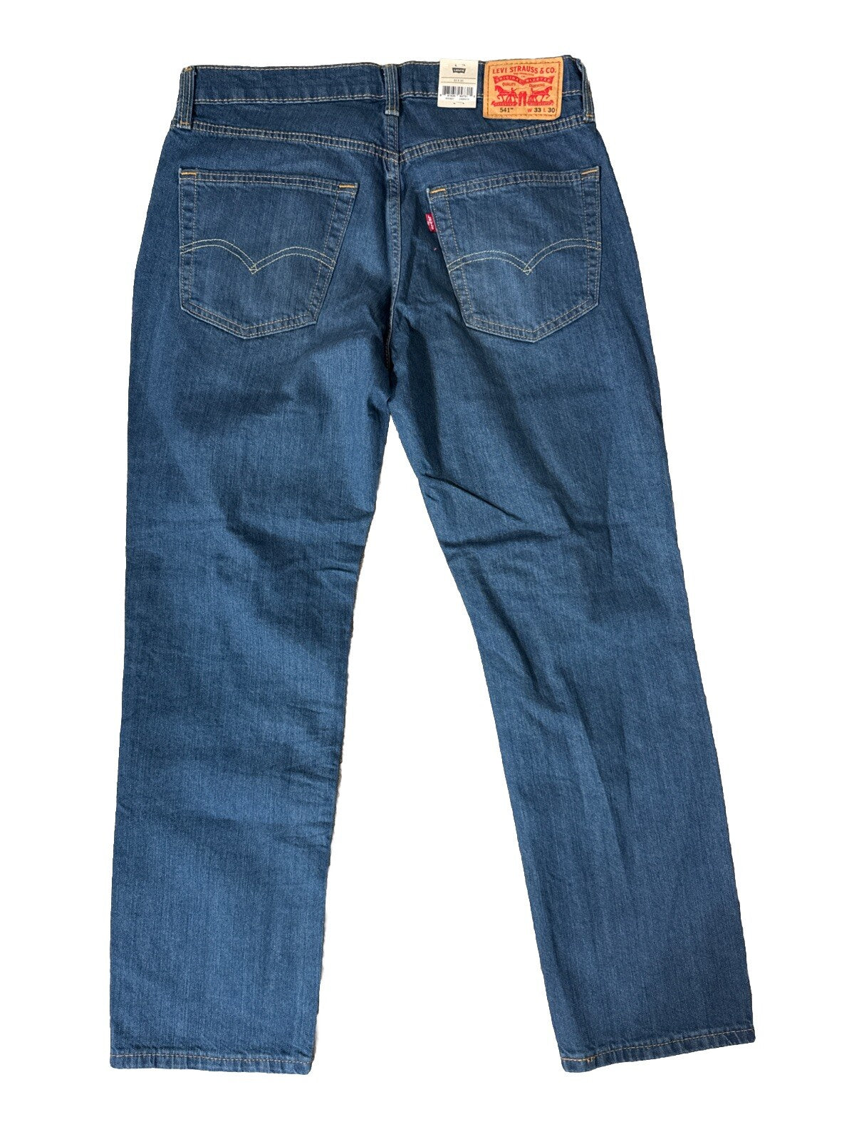 $70 Levi's Men’s 541 Athletic Taper Stretch Jeans-Midnight Rigid-33W x 30L-NEW