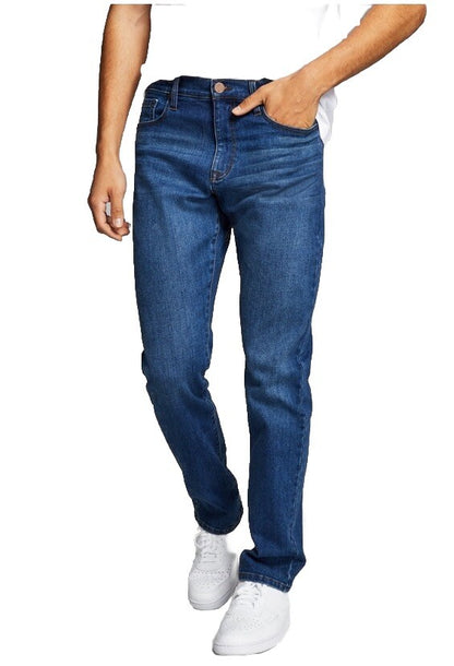 And Now This Men's Core Grant Slim-Fit Stretch Jeans - Med Blue- Size 29W