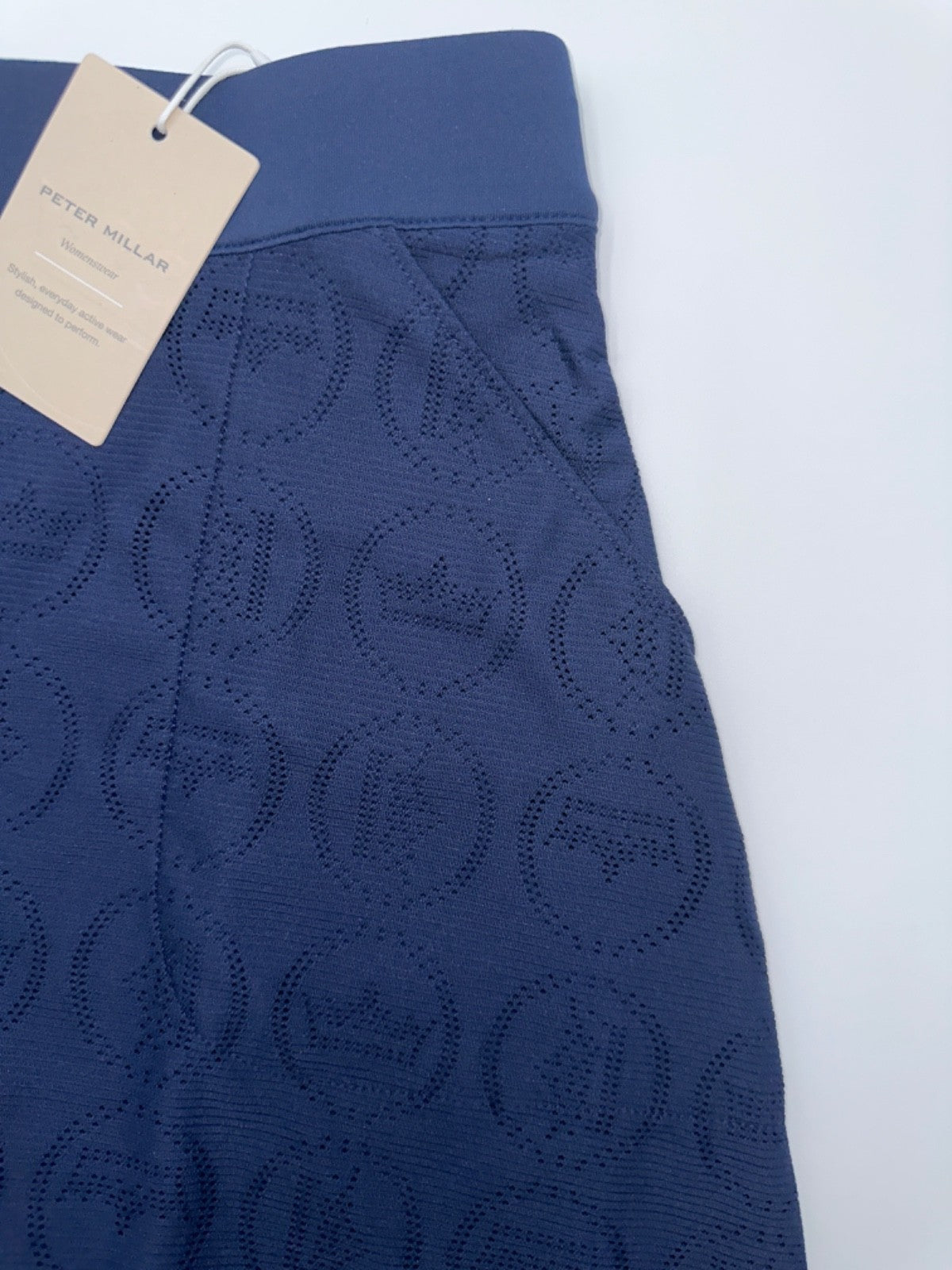 $140 Peter Millar Women’s Golf Skort -LF24EB22 -  Navy - Small - New with tag
