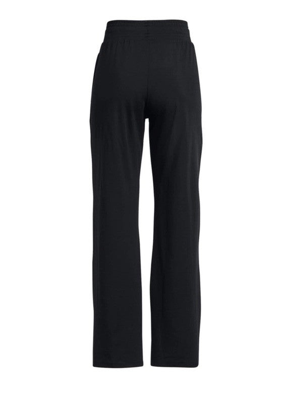 $70 Under Armour Women’s MOTION Open Hem Pants 1383721-001-Black-Medium-New Tag