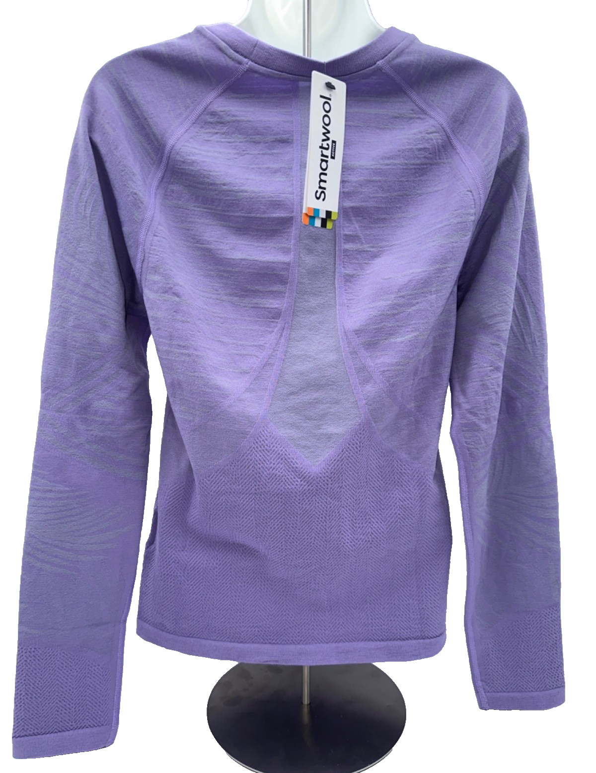 $110 Smartwool Women's Intraknit Active Base Layer - Violet - XLarge - New Tags