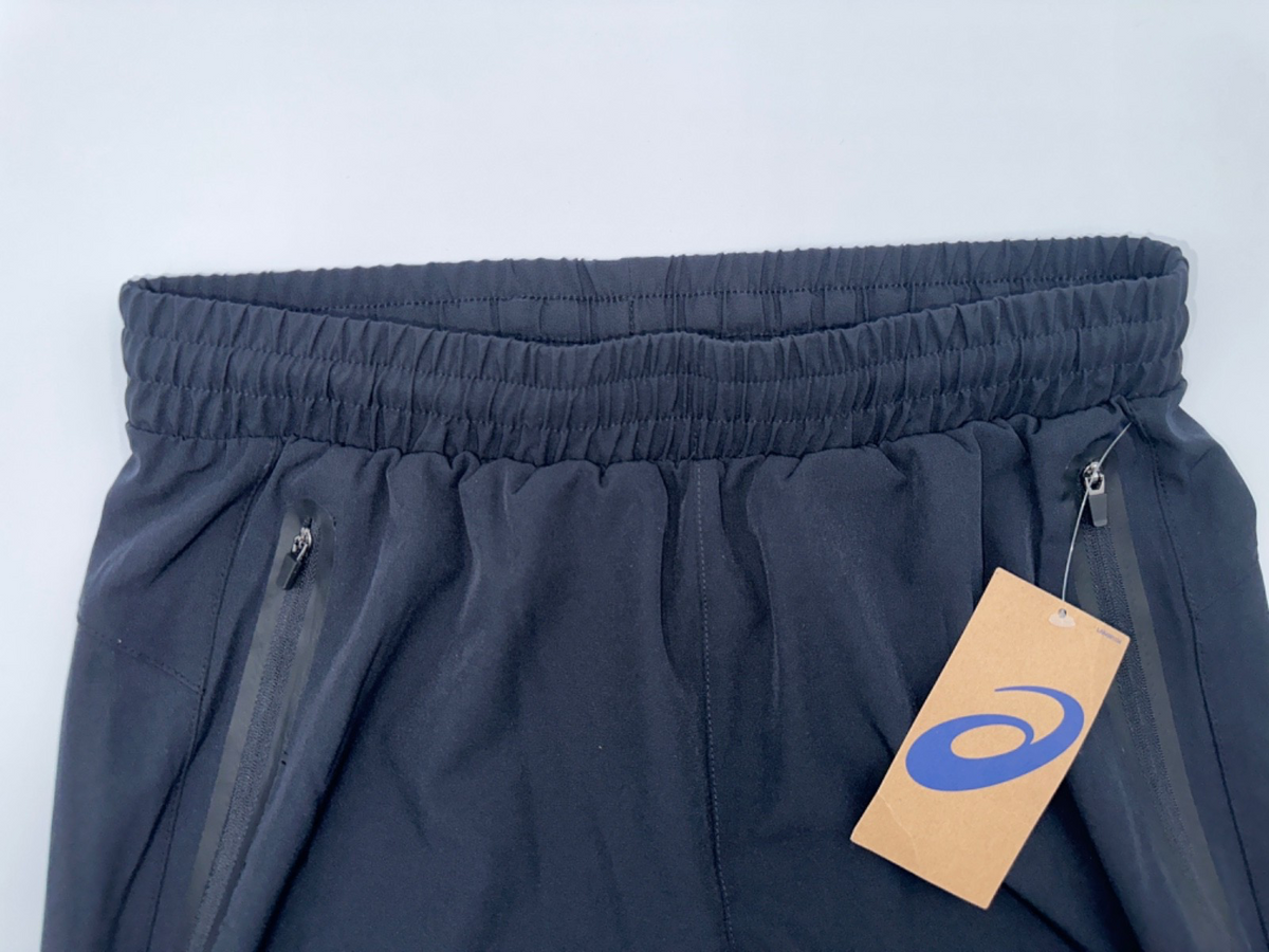 $60 Asics Men’s Woven Cargo Jogger Pants - Black - Small - New With Tag