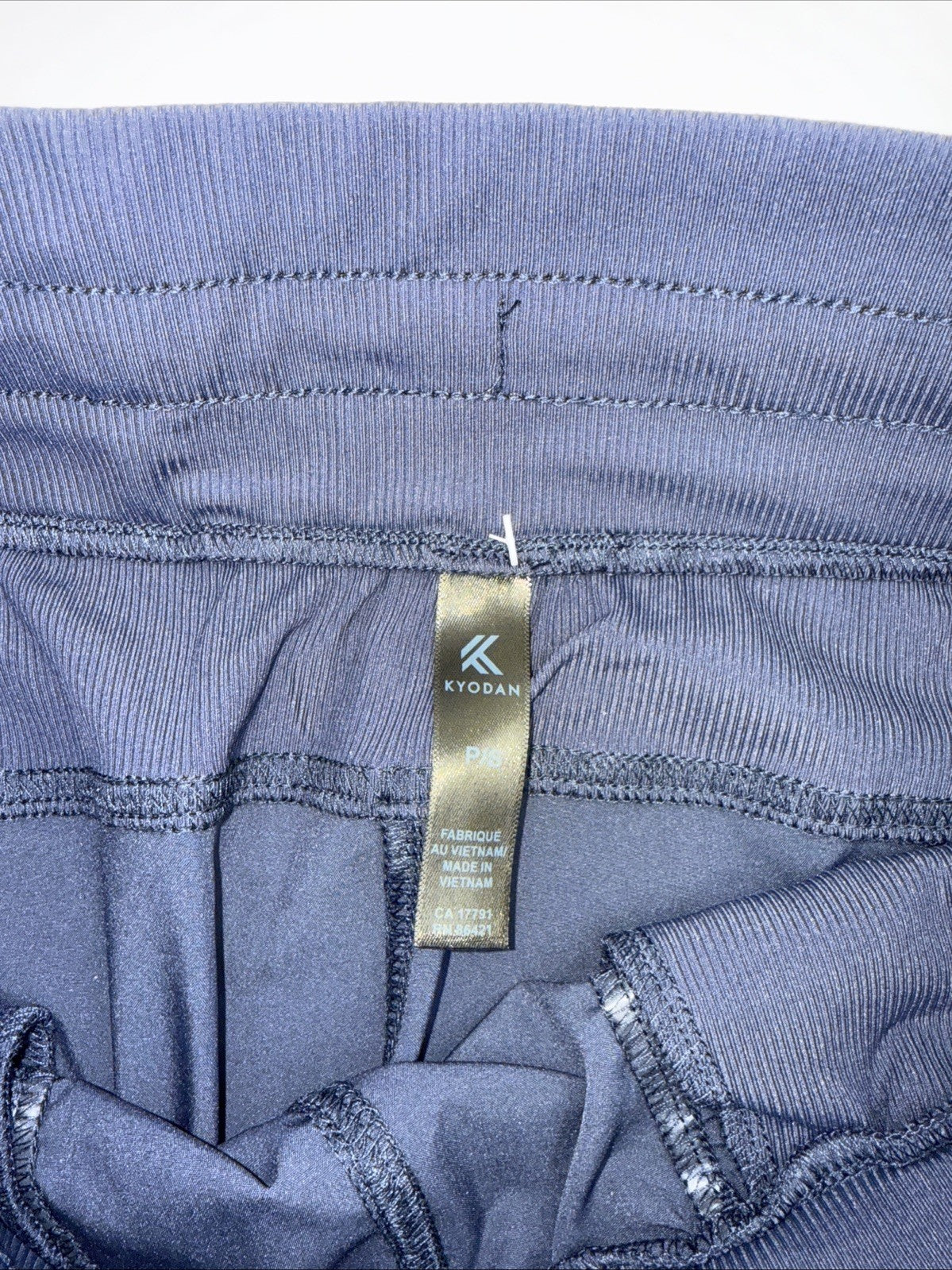 $68 Kyodan Women's Woven Joggers - USP3675 - Navy - Small - New With Tags