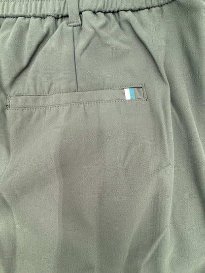 $95 Ike Behar Men’s- Drawstring Casual Pant-Moss Khaki - Large- New Tag