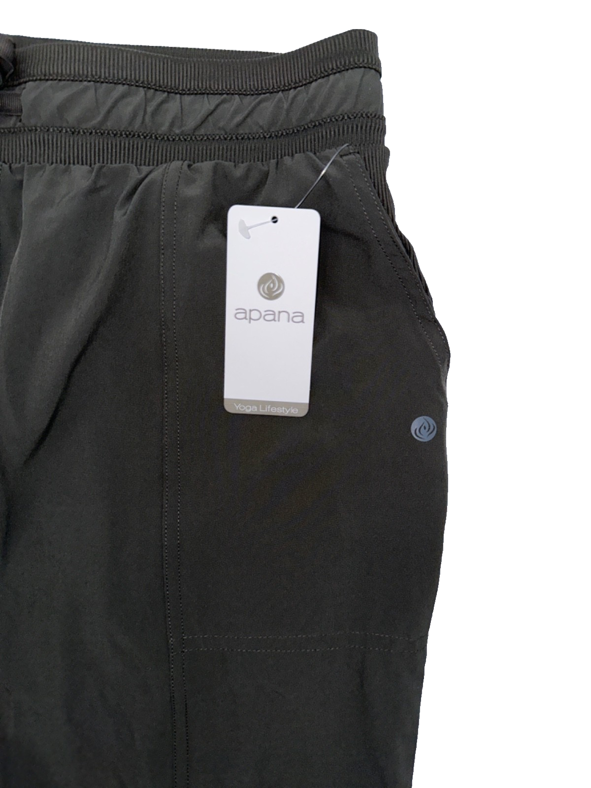Apana Women's Capri Pants - Beluga Laguna - Medium - New With Tags