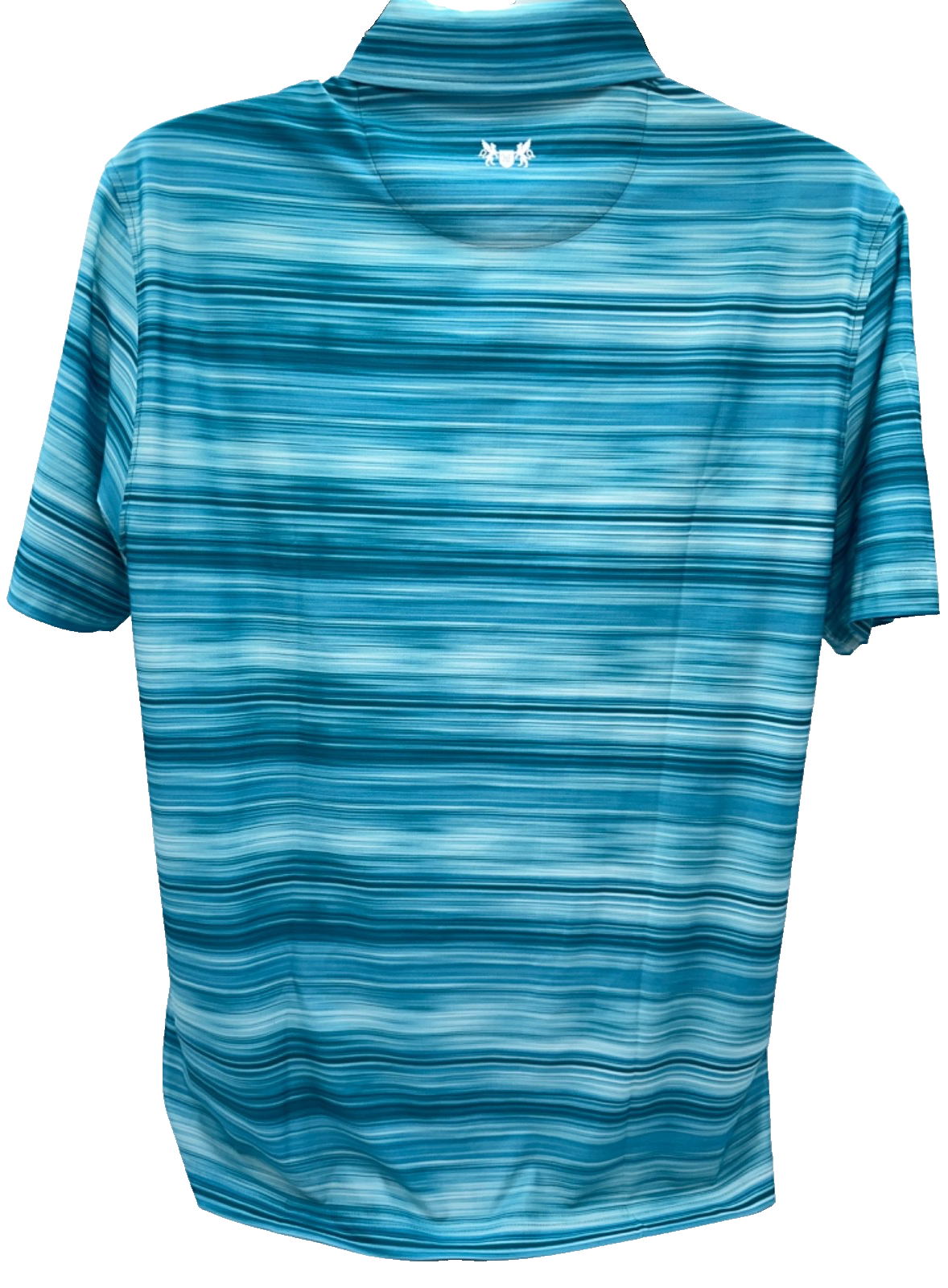 $94 Hickey Freeman Men's Golf Polo Short Sleeve Shirt - Aqua - Medium - New