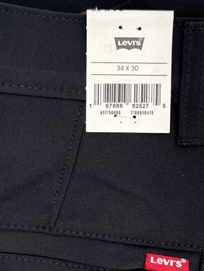 $69 Levi’s XX Chino Standard Tech Men’s Pants- Black -34Wx30L