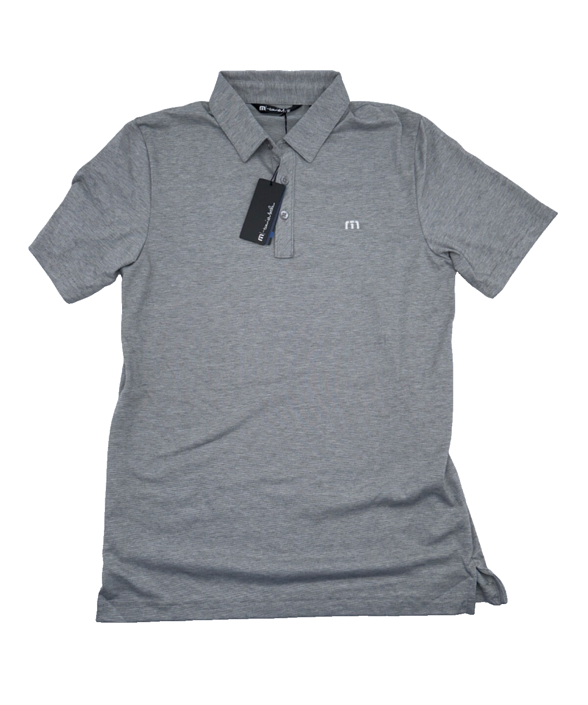 $90 Travis Mathew Men’s Zinna Golf Polo - Heather Grey - Small - New With Tags