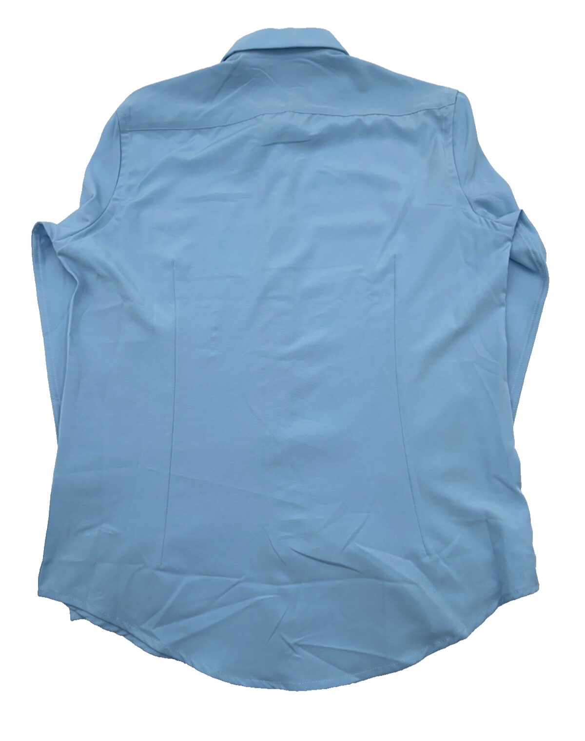 $68 Report Collection Men’s  4 Way Stretch Slim Fit Button Up Shirt-Blue- Small