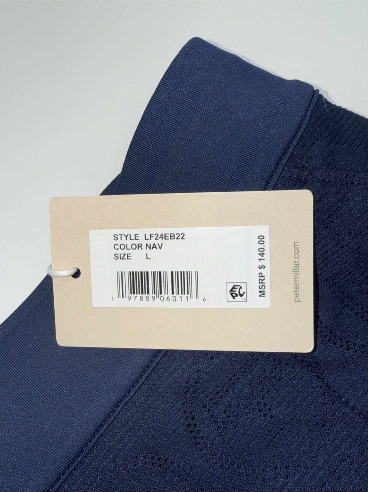 $140 Peter Millar Women’s Golf Skort -LF24EB22 -  Navy - Large- New with tag
